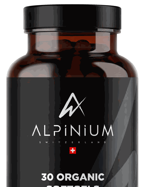 Capsules CBD Alpinium – Organic Softgels 25 mg (30 capsules)