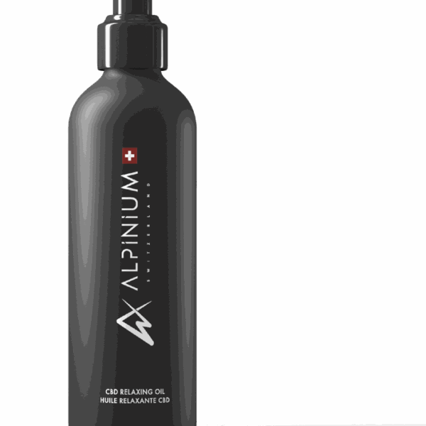 Huile de massage CBD Alpinium – Relaxante (1500 mg)