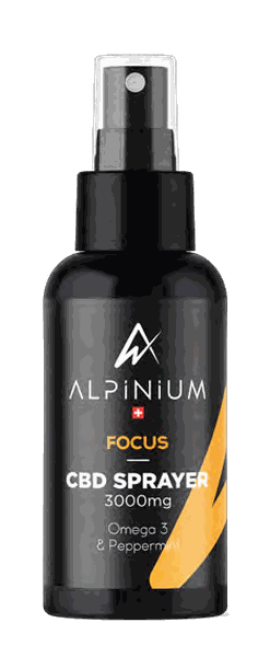 Spray CBD Alpinium – Focus (30 ml)