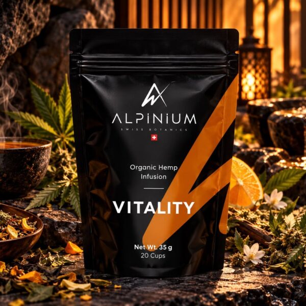 Infusion CBD Alpinium – Vitality (35 g)