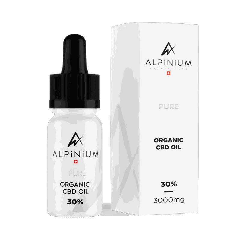 Huile CBD Alpinium Pure Organic (10 ml)