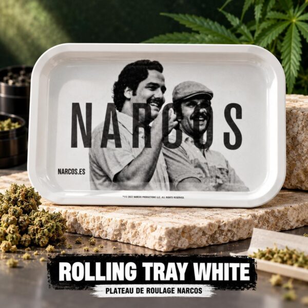 Plateau de roulage Narcos – White