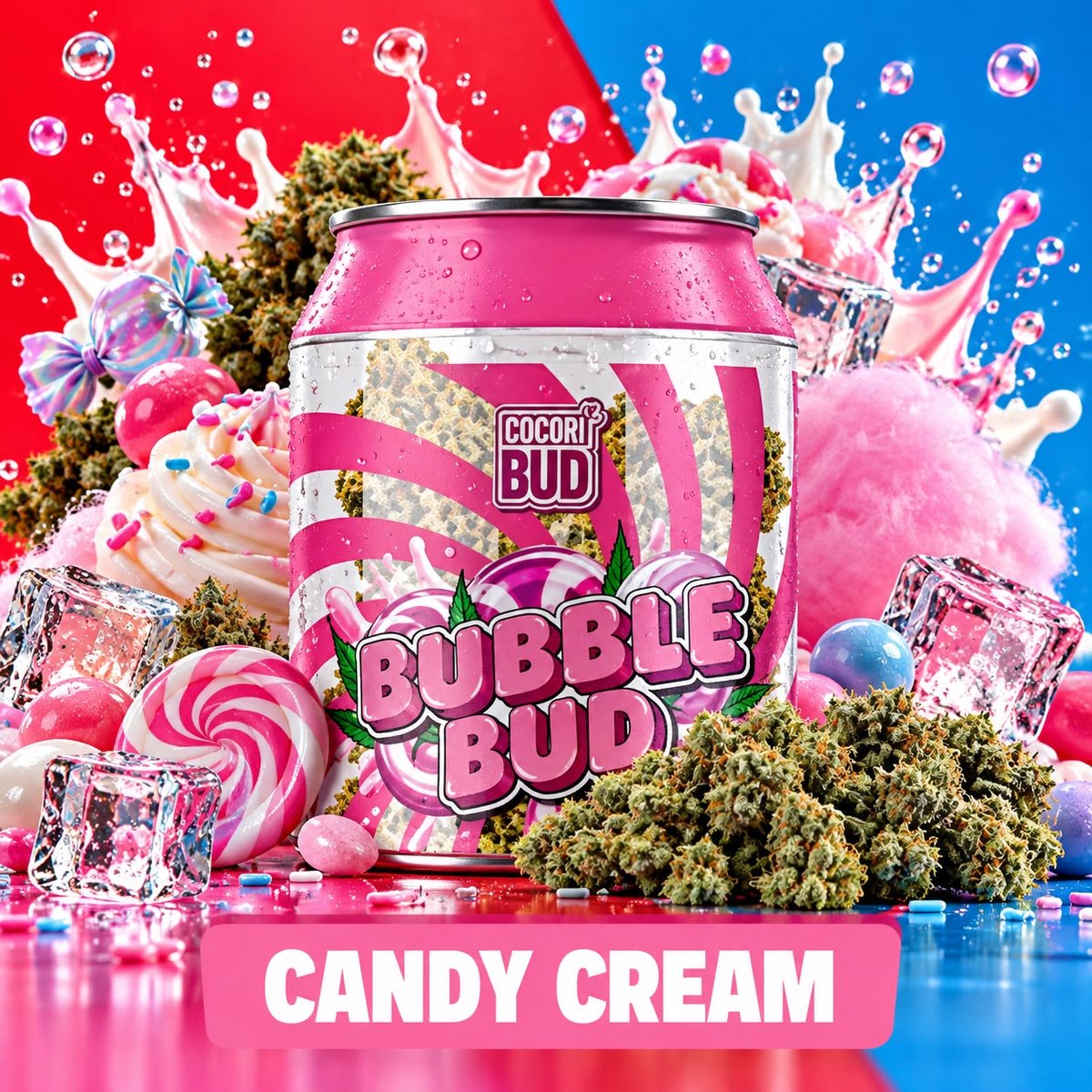 Fleur CBD Cocori Kush Bubble Bud – Candy Cream (10 g)