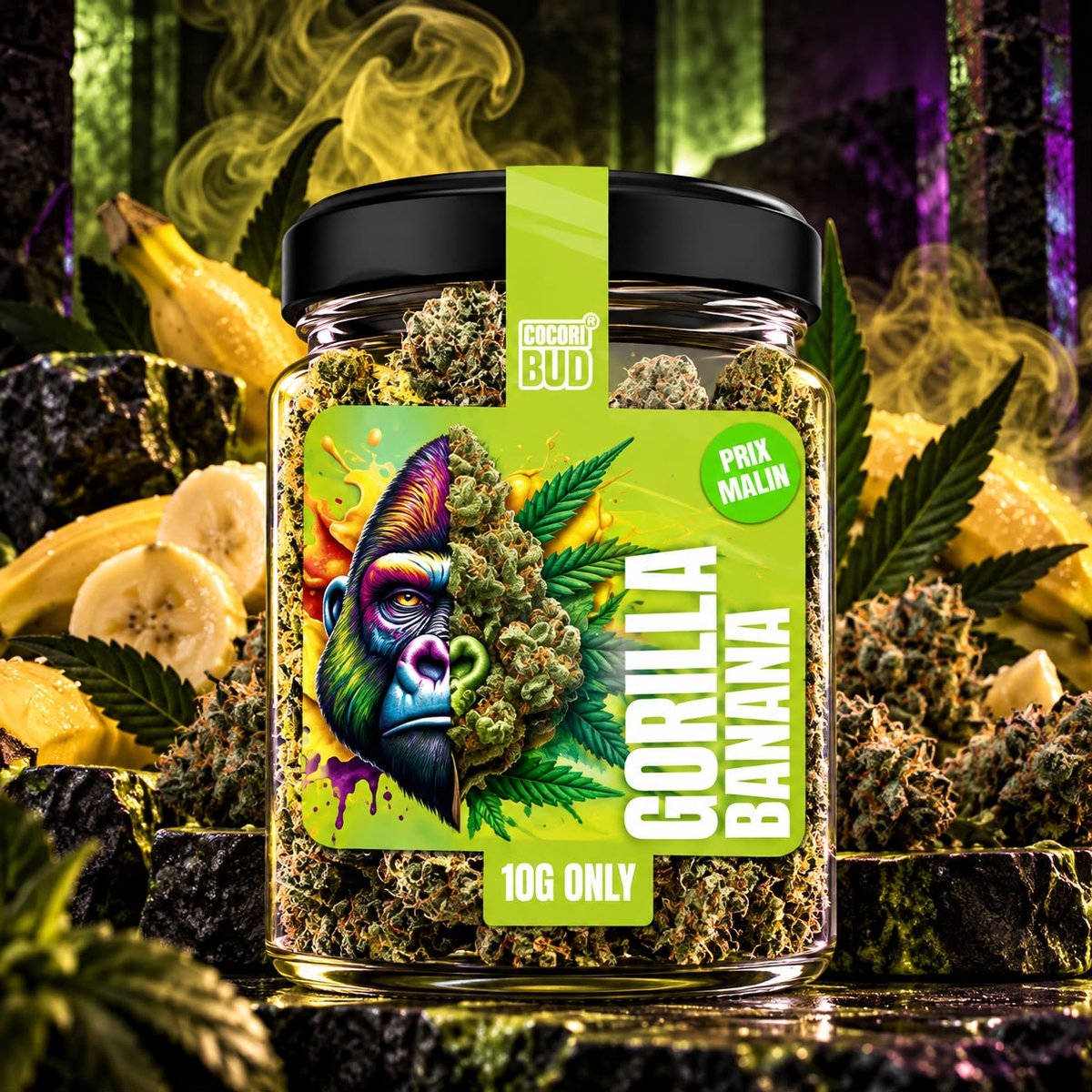 Fleur CBD Cocori Kush – Gorilla Banana