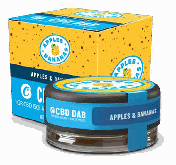 Dab CBD Cookies – Apples & Bananas (1 g)