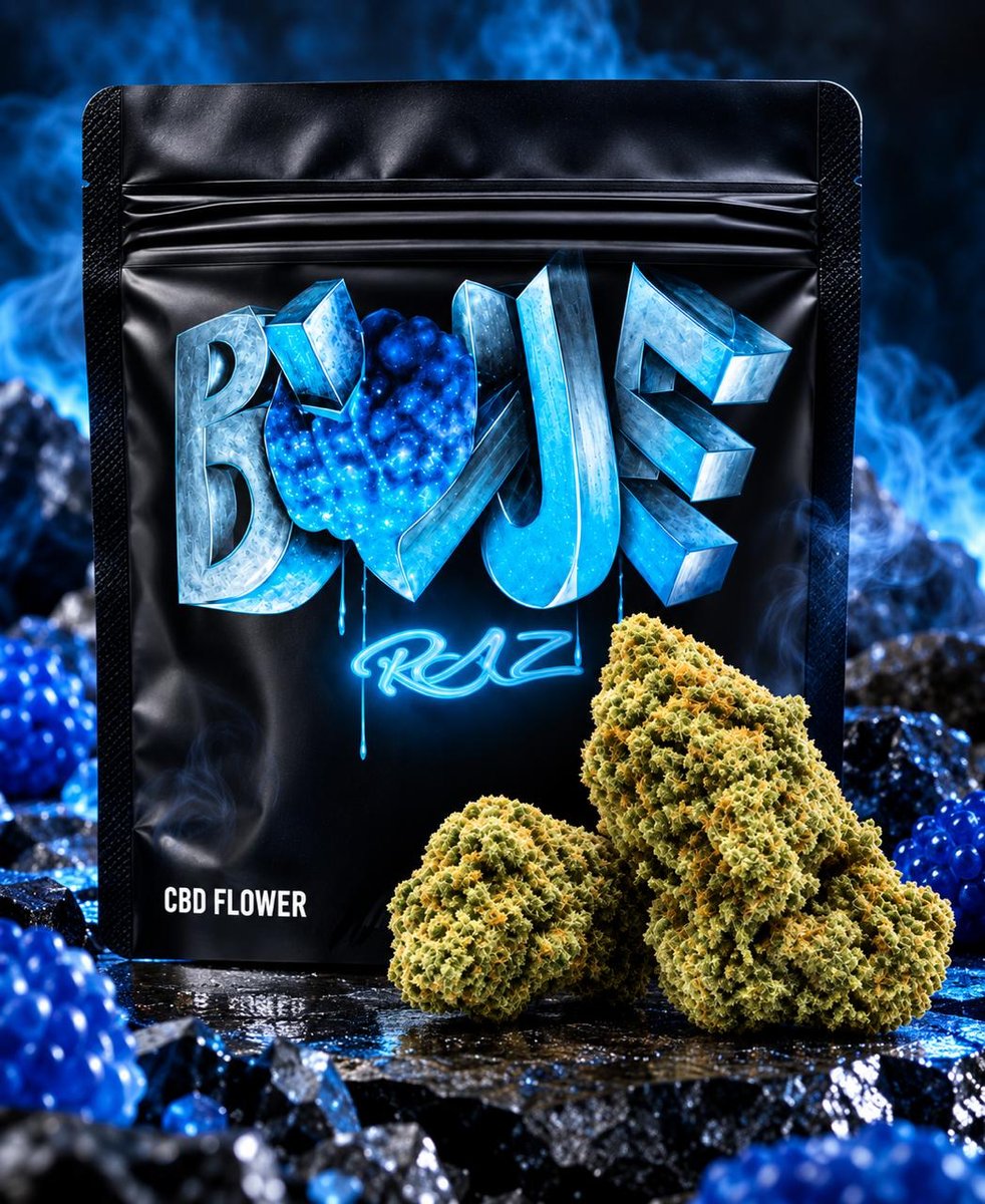 Fleur CBD Cookies – Blue Raz