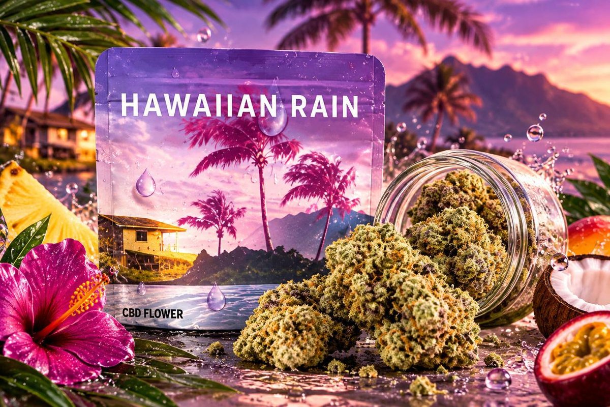 Fleur CBD Cookies – Hawaiian Rain