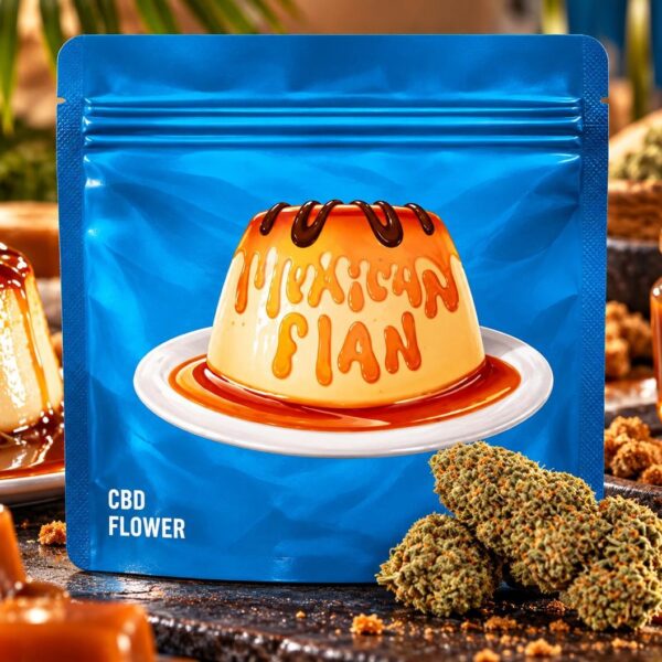 Fleur CBD Cookies – Mexican Flan (100 g)
