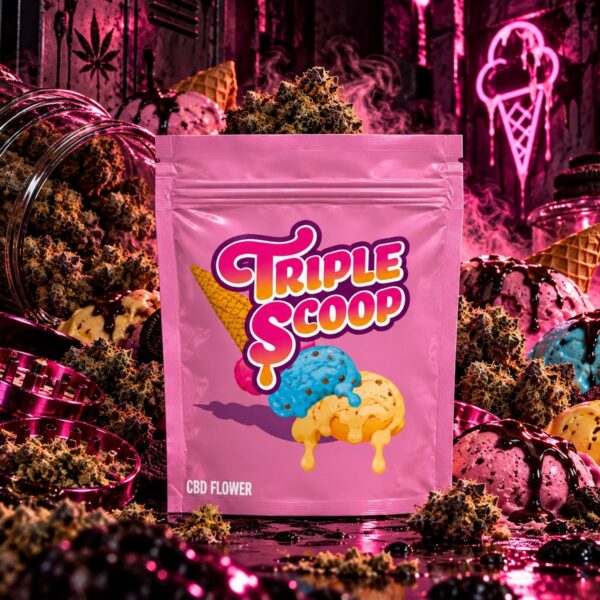 Fleur CBD Cookies – Triple Scoop