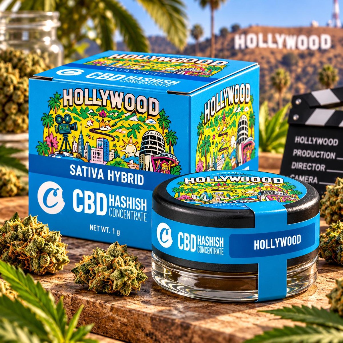 Hash CBD Cookies – Hollywood (1 g)