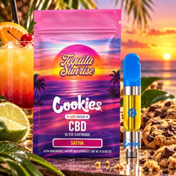 Cartouche CBD Cookies – Tequila Sunrise (1 ml)