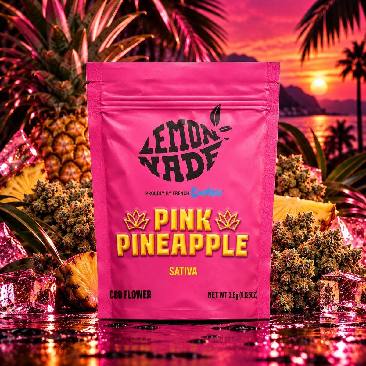 Fleur CBD Lemonnade – Pink Pineapple (3,5 g)