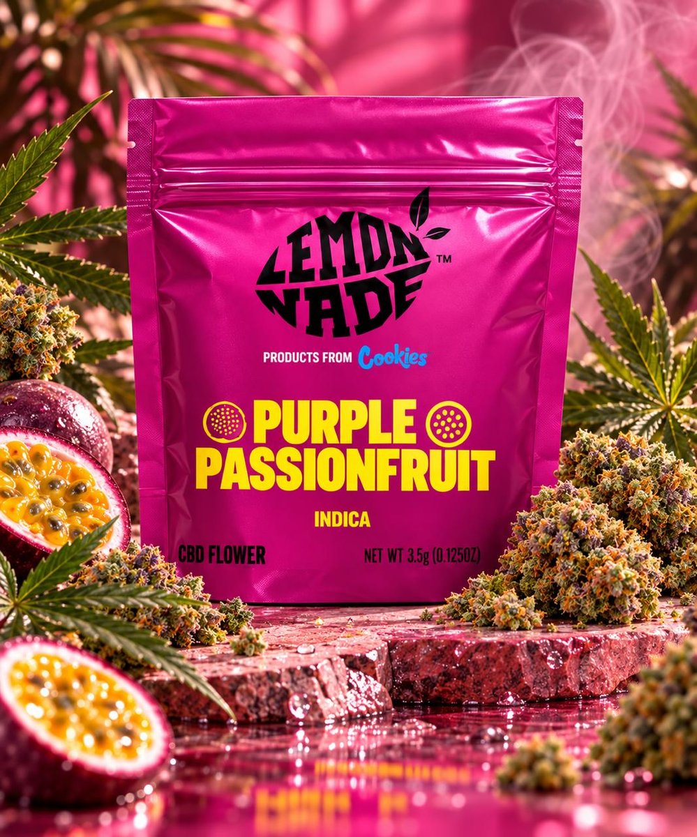 Fleur CBD Lemonnade – Purple Passionfruit (3,5 g)