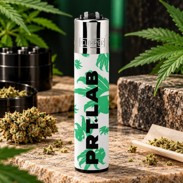 Briquet Clipper PRT Lab – White