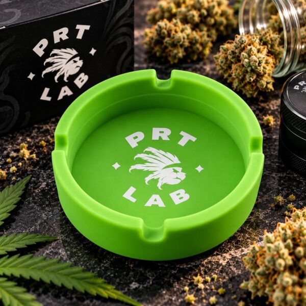 Cendrier silicone PRT Lab – Green