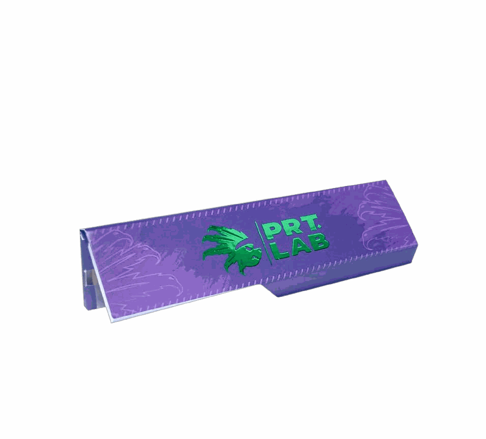 Feuilles à rouler PRT Lab – Purple Edition King Size Slim