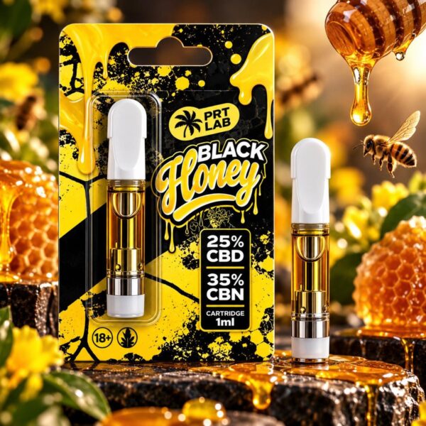 Recharge vape CBD PRT Lab – Black Honey (1 ml)