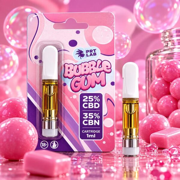 Recharge vape CBD PRT Lab – Bubble Gum (1 ml)