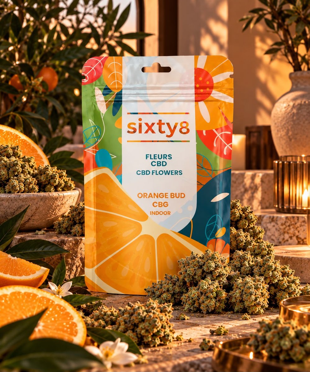 Fleur CBD Sixty8 – Orange Bud CBG