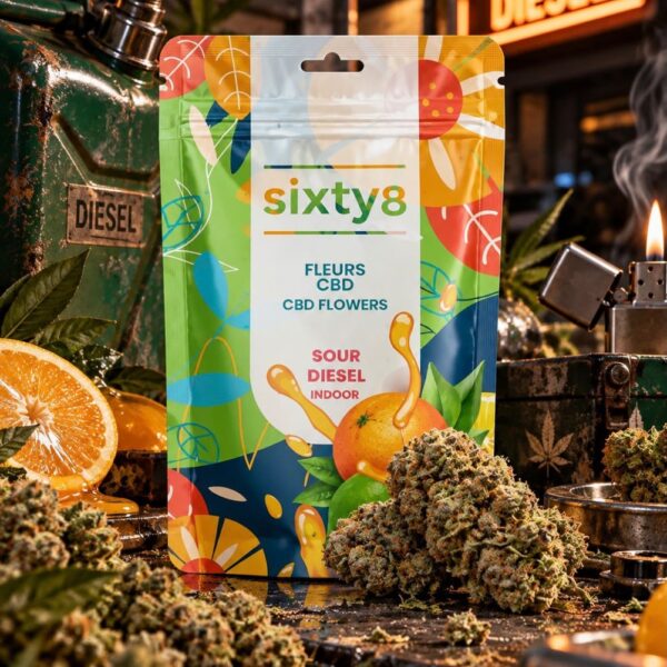 Fleur CBD Sixty8 – Sour Diesel