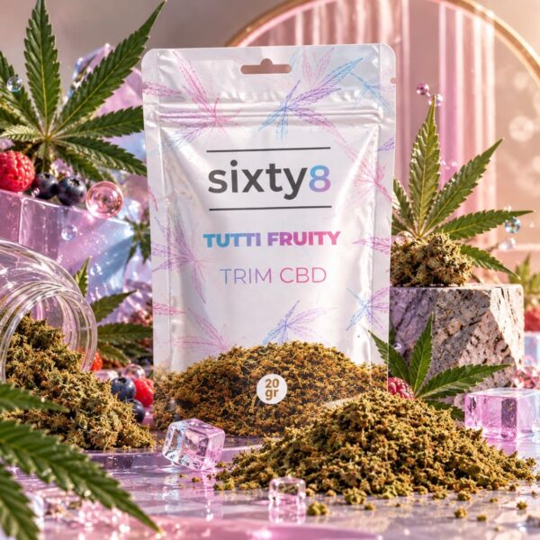 Trim CBD Sixty8 – Tutti Fruity (20 g)