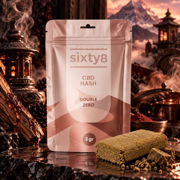 Hash CBD Sixty8 – Double Zero