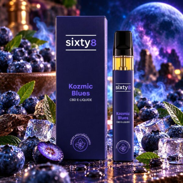 E-liquide CBD Sixty8 – Kozmic Blues