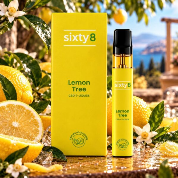 E-liquide CBD Sixty8 – Lemon Tree