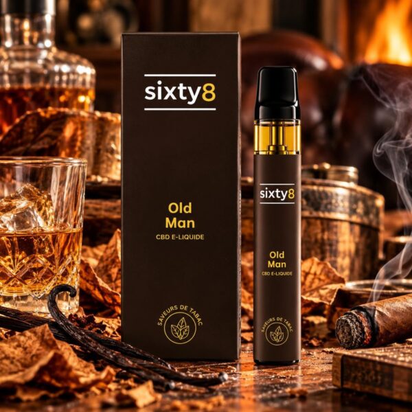E-liquide CBD Sixty8 – Old Man