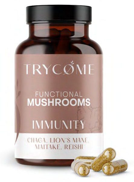 Gélules Functional Mushrooms Trycome – Immunity (30 gélules)