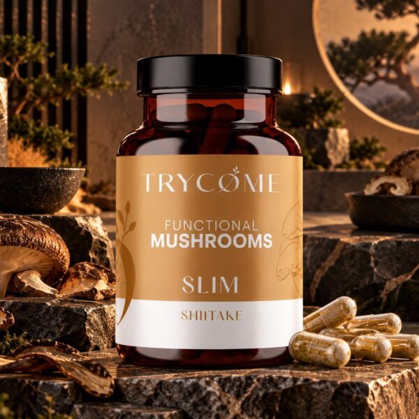 Gélules Functional Mushrooms Trycome – Slim (30 gélules)