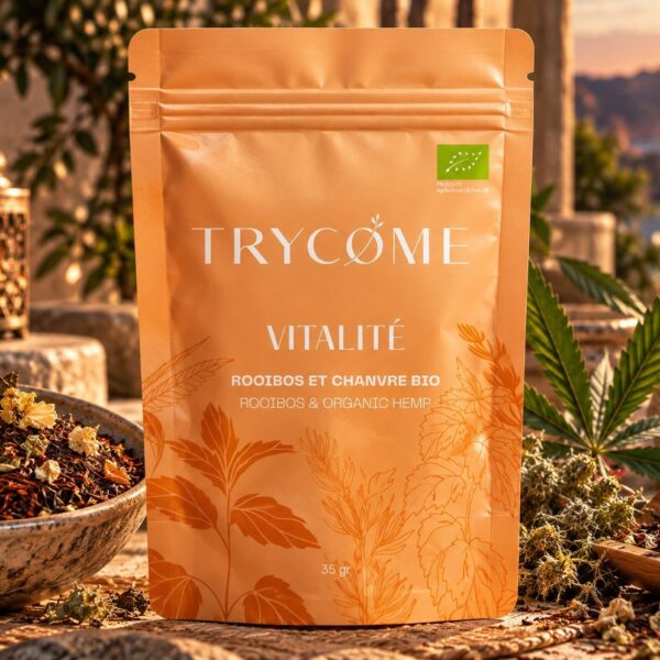 Infusion CBD Trycome – Vitalité (35 g)