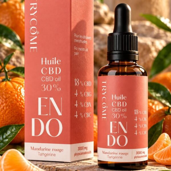 Huile CBD Trycome Focus – Endo (10 ml)