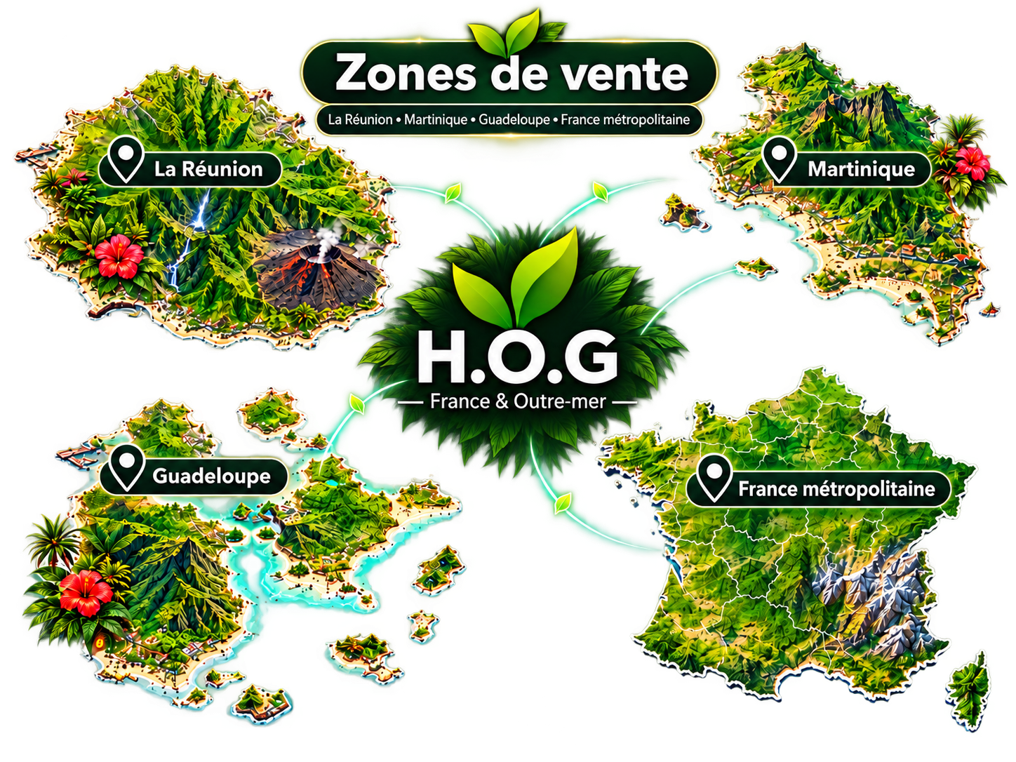 Livraison en France métropolitaine et dans les DOM-TOM